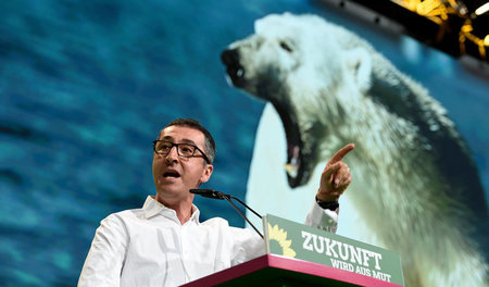 Ob der Eisbär brüllt oder gähnt, entscheide jeder selbst: Spitze...
