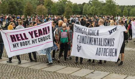 Protest gegen den letztjährigen »Marsch für das Leben« und die H...