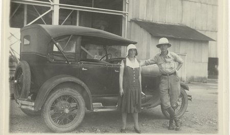 Maria Leitner in Niederländisch-Guayana, aufgenommen ca. 1930