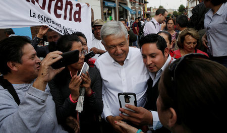 »Wenn López Obrador (Foto)Präsident ist, dann wird er die mörder...