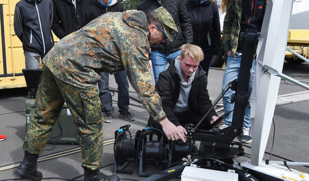 "Cyber Days" der Bundeswehr am 20.04.2017 in Storkow (Brandenbur... "Cyber Days" der Bundeswehr am 20.04.2017 in Storkow (Brandenbur...