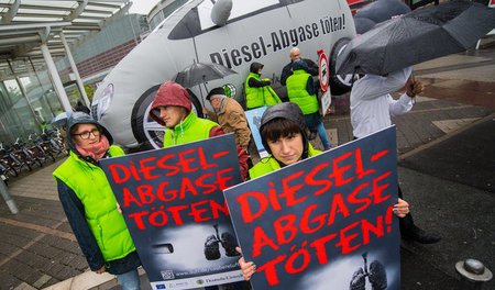 Etwa 4.750 der vorzeitigen Todesfälle durch Dieselabgase könnten...