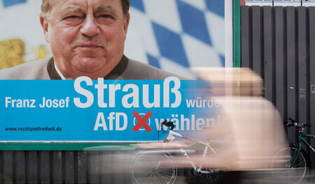 Wahlplakat der AfD in Bayern