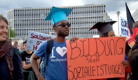 »Welcome United« – antirassistische Parade in Berlin (16. Septem...