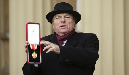 Ein ganz anderer Typ als die Dylans und Bowies: Van Morrison, al...