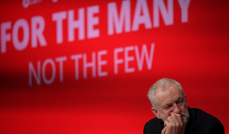 Jeremy Corbyn ist von den Labour-Mitgliedern zum Parteichef gewä...