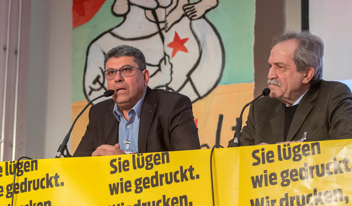 Adel Amer auf der Konferenz. Foto: Christian-Ditsch.de