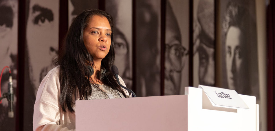Luz D&iacute;az. Foto: Willi Effenberger