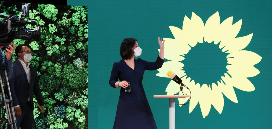 Grüne Kanzlerkandidatin – Grüne zu allem bereit Grüne Kanzlerkandidatin – Grüne zu allem bereit