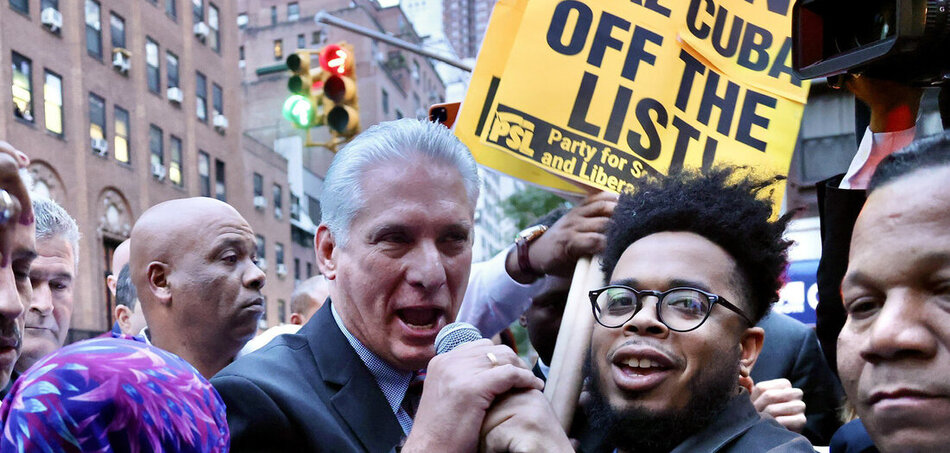 Präsident Díaz-Canel in New York