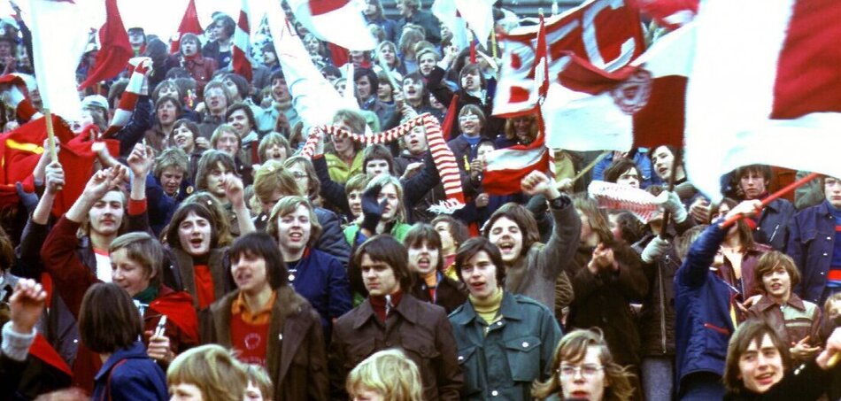 BFC Dynamo fan block in 1975