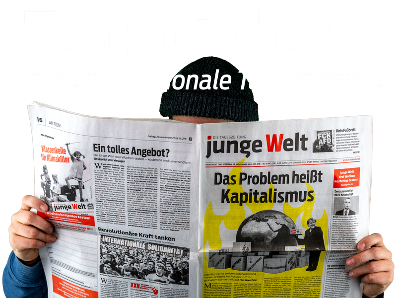 Teste die beste linke, überregionale Tageszeitung